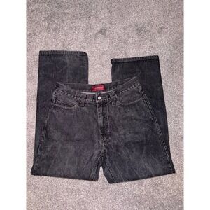 Covington Men's Black Wash Denim Jeans 32W 30L